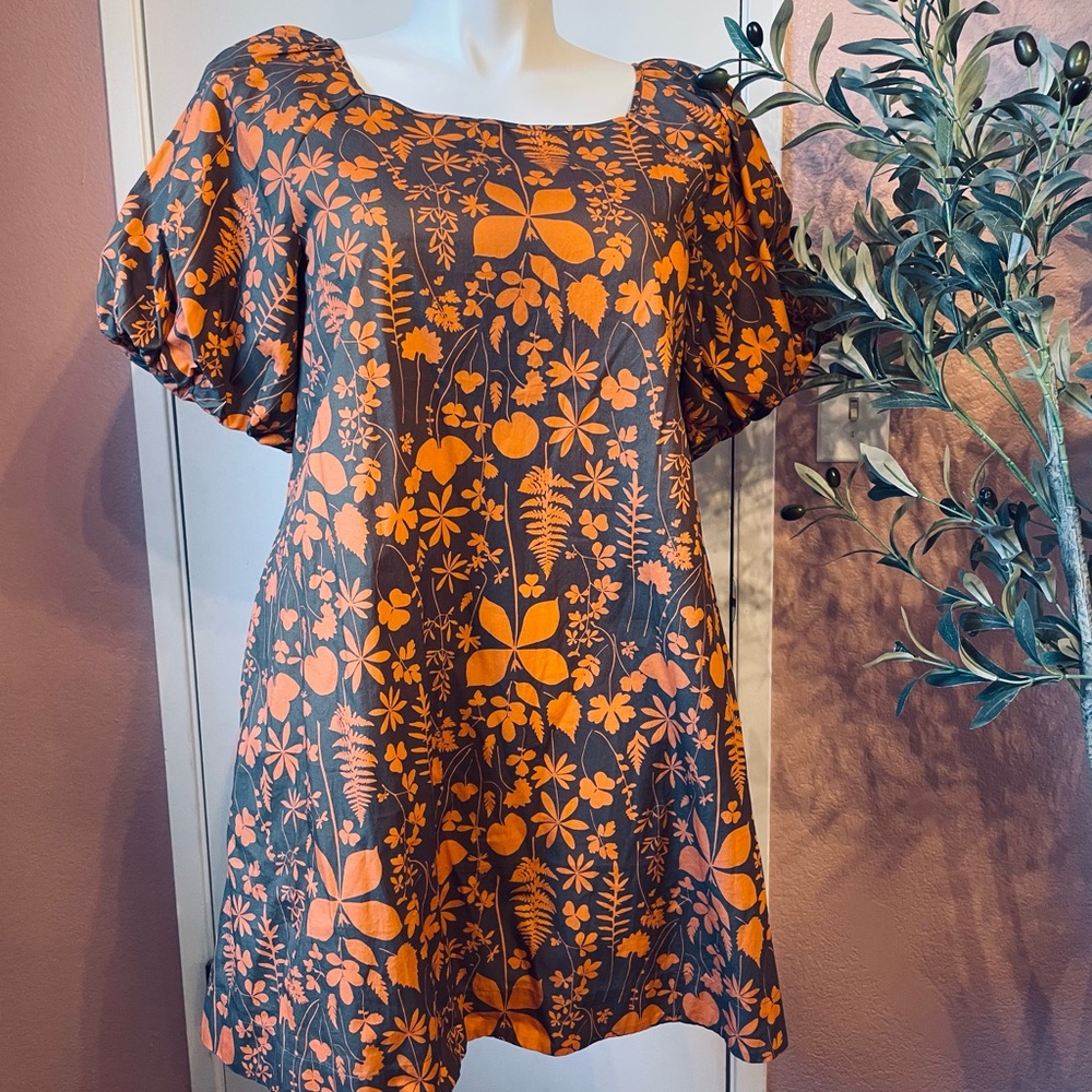 Anthropology Porridge Women's Floral Dress